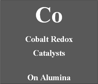 Cobalt redox catalyst supported on Alumina