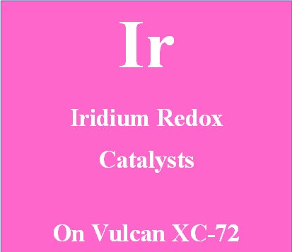 Iridium Redox Catalysts on Vulcan XC72 carbon