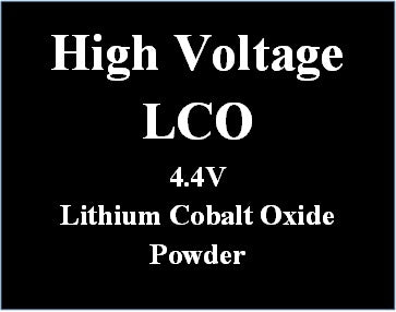 High Voltage Lithium Cobalt Oxide cathode material