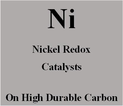Nickel Redox Catalysts on high durable carbon for Metal Air batteries