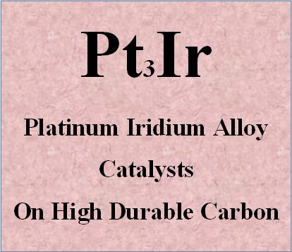 Platinum Iridium Alloy Catalysts Pt-Ir on High Durable Carbon