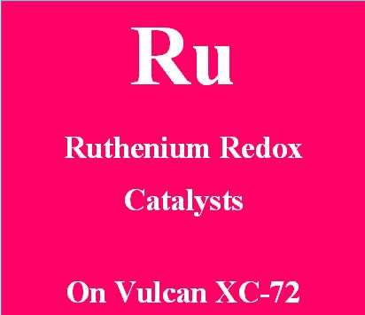Ruthenium Redox Catalysts on Vulcan XC72 carbon