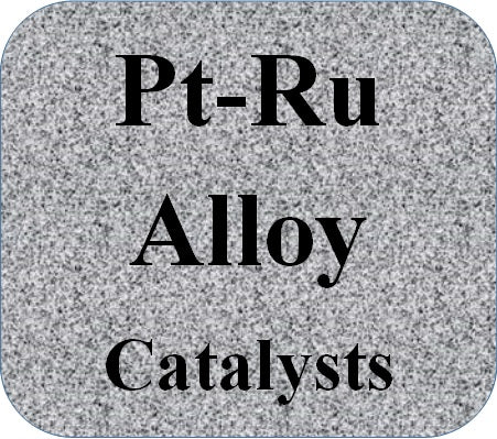 Platinum Ruthenium Alloy catalysts 