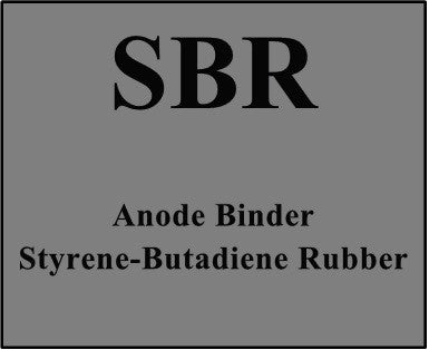 Styrene-Butadiene Rubber (SBR) Anode binder