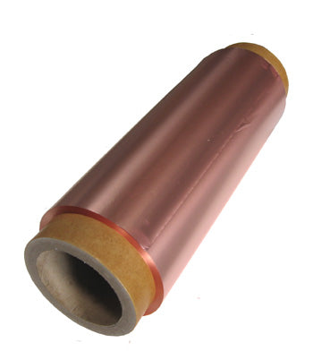Copper foil for battery anode 130 mm width 9 micron - 16.8 kgs