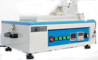 Compact electrode film coating machine 250 x 550 mm