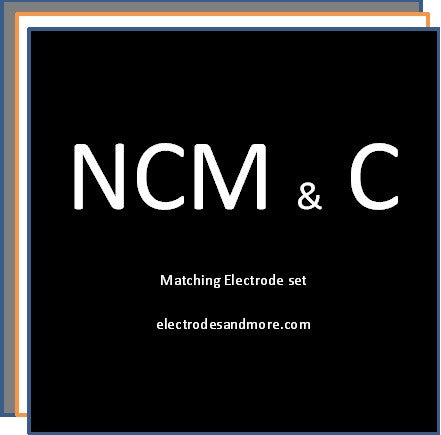 NCM 111 cathode matched C anode electrode set double sided